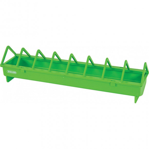 Mangeoire 40 Cm. Vert En Plastique. Pour Basse Cour. - Zolux - Zo-175632