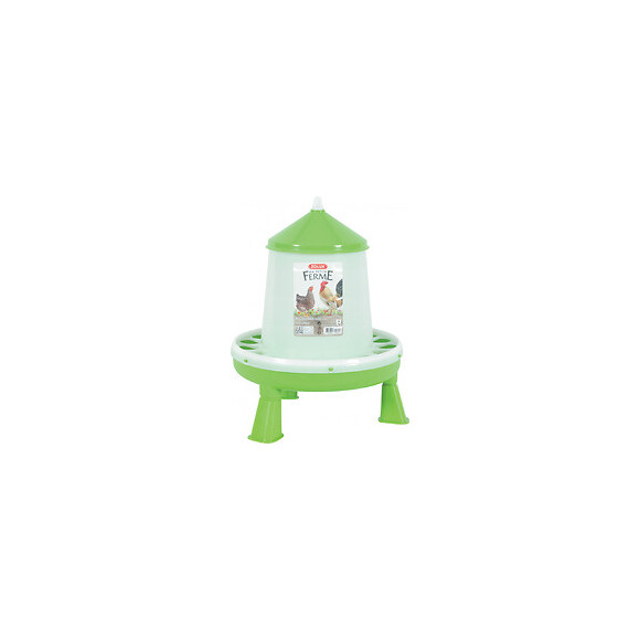 Mangeoire Silo En Plastique Avec Pieds. Capacité 4 Kg. Basse Cour. - Zolux - Zo-175628