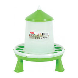 Mangeoire Silo En Plastique Avec Pieds. Capacité 2 Kg. Basse Cour. - Zolux - Zo-175627