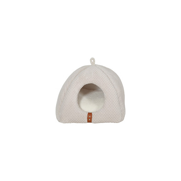 Abri Igloo Paloma Pour Chat. 40 X 37 X 41 Cm. Couleur Beige. - Zolux - Zo-500121bei
