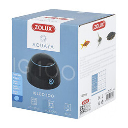 Pompe À Air Igloo 100 Noir Puissance 1.8 W Débit Max 96 L/h - Aquarium - Zolux - Zo-320751