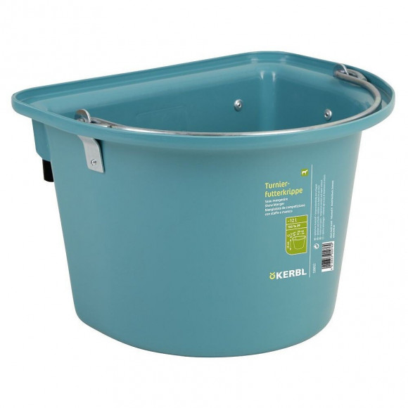 Mangeoire De Porte Avec Anse De Transport 12l Aquamarin - Kerbl - Ke-328052