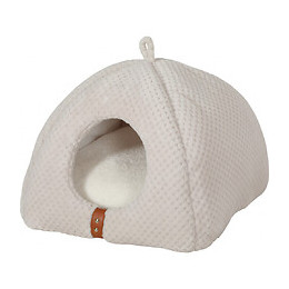 Abri Igloo Paloma Pour Chat. 40 X 37 X 41 Cm. Couleur Beige. - Zolux - Zo-500121bei