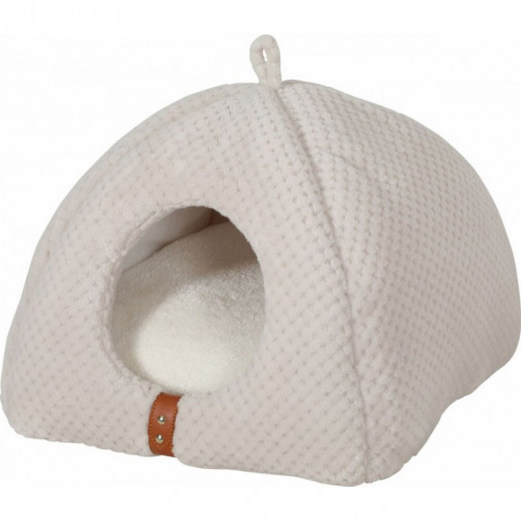 Abri Igloo Paloma Pour Chat. 40 X 37 X 41 Cm. Couleur Beige. - Zolux - Zo-500121bei