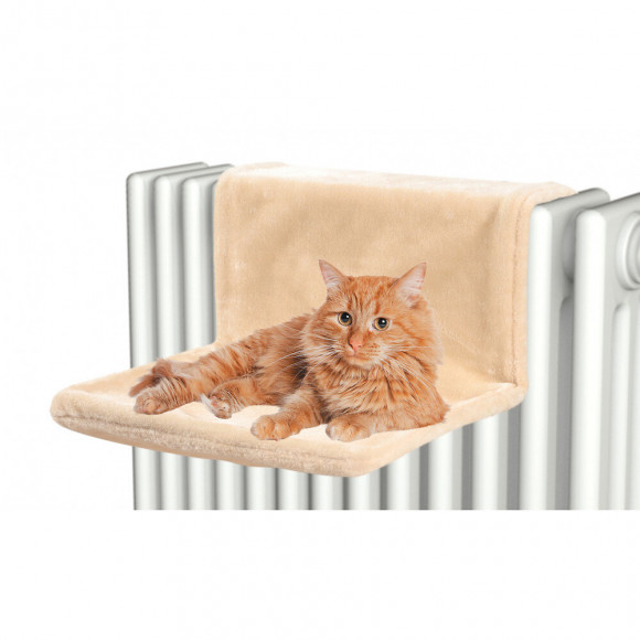 Hamac Radiateur Beige. 44 X 42 X 22 Cm. Pour Chat. - Zolux - Zo-504059bei