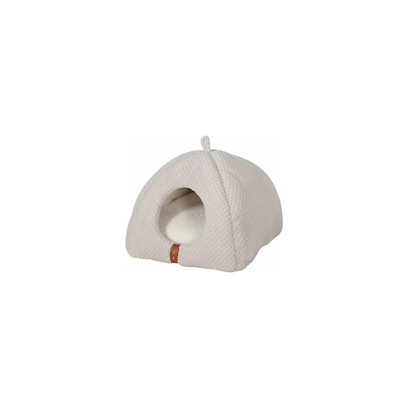 Abri Igloo Paloma Pour Chat. 40 X 37 X 41 Cm. Couleur Beige. - Zolux - Zo-500121bei