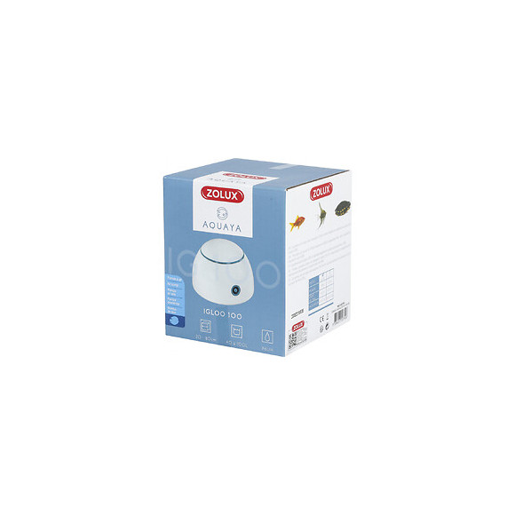 Pompe À Air Igloo 100 Blanc Puissance 1.8 W Débit Max 96 L/h. Pour Aquarium. - Zolux - Zo-320750