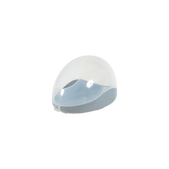 Maison De Toilette Pour Chinchillas. 19 X 28 X Hauteur 19 Cm. Couleur Grise - Zolux - Zo-206555