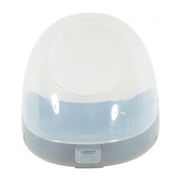 Maison De Toilette Pour Chinchillas. 19 X 28 X Hauteur 19 Cm. Couleur Grise - Zolux - Zo-206555