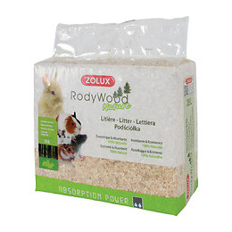 Litière Rodywood Nature 35 Litres. Pour Rongeur. Poids 1.862 Kg. - Zolux - Zo-212015