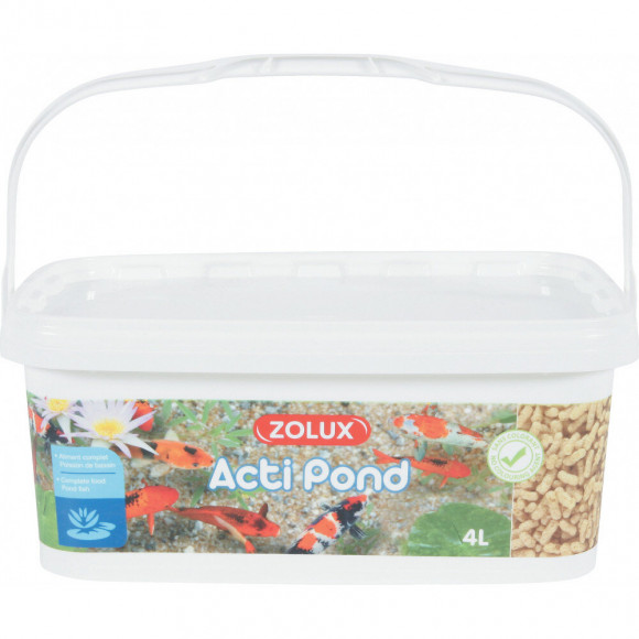 Acti Pond Stick Standard 4 L. Pour Poisson De Bassin. - Zolux - Zo-396505