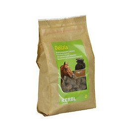 Friandise Delizia Réglisse 1 Kg Pour Chevaux - Kerbl - Ke-325017