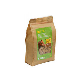 Friandise Delizia Banane 1 Kg Pour Chevaux - Kerbl - Ke-325005