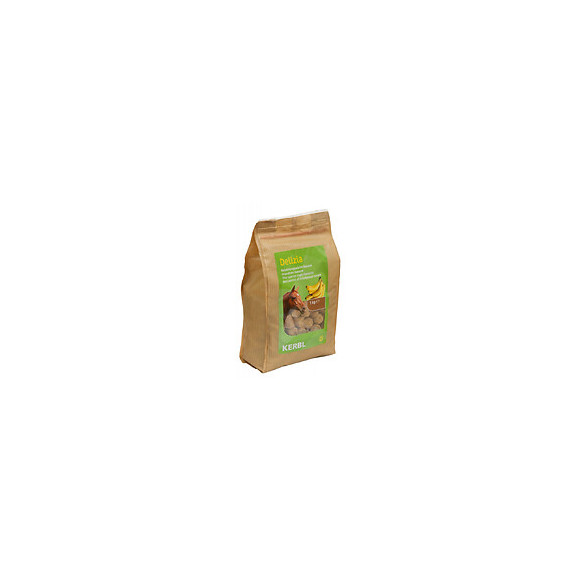 Friandise Delizia Banane 1 Kg Pour Chevaux - Kerbl - Ke-325005