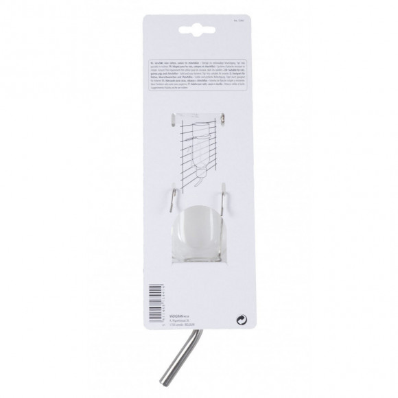 Biberon À Eau En Verre . Contenance 355 Ml. Pour Rongeurs. - Vadigran - Va-13441