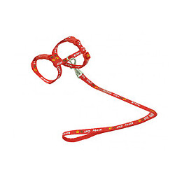 Harnais Avec Laisse 1.20m. Kitty Cat Rouge. Pour Chaton. - Vadigran - Va-16594