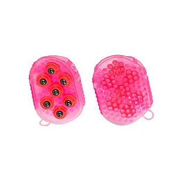 Étrille De Massage Chevaux Rose - Kerbl - Ke-320140