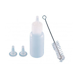 Kit Biberon Pour Jeunes Animaux 50 Ml. Chat Chien Lapin. - Vadigran - Va-15226