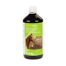 Huile De Lin Linopur 1l - Complément Alimentaire Pour Cheval - Kerbl - Ke-325119
