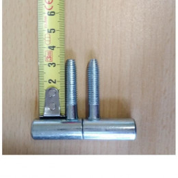 Lot De 4 Fiches Zinguees Pour Bloc Porte D'interieur