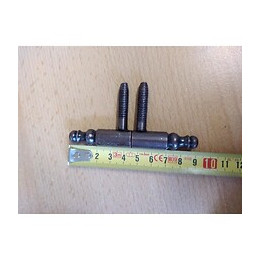 Lot De 4 Fiches Couleur Bronze Pour Bloc Porte D'interieur