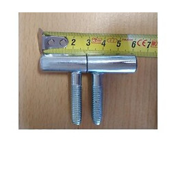 Lot De 4 Fiches Zinguees Pour Bloc Porte D'interieur