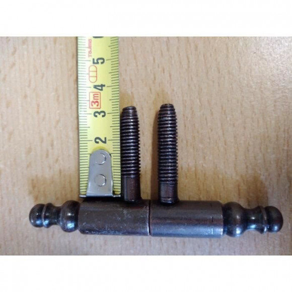 Lot De 4 Fiches Couleur Bronze Pour Bloc Porte D'interieur