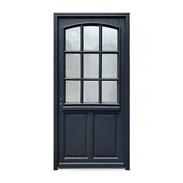 Porte D' Entree Bois Exo Modele 'alicia' 215x90 Pousant Droite Cote Tableau