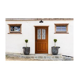 Porte D Entree  Modele Vauban - 200 X 90 Poussant Gauche (cotes Tableau)