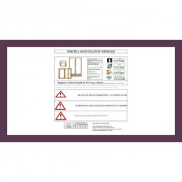 Fixe Lateral H 200x L20 Cm Cote Tableau Bois Exo / Prix Sacrifie Special -