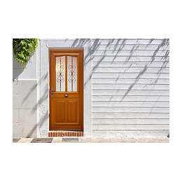 Porte D' Entree Modele 'carole' 215x90 Poussant Droite (cotes Tableau)