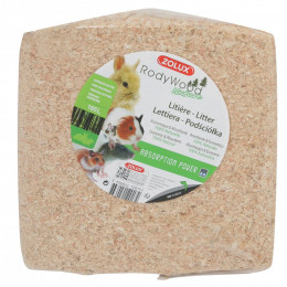 Litière Rodywood Nature 165 Litres. Pour Rongeur. Poids 10,12 Kg. - Zolux - Zo-212017