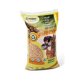 Litière Pellets De Bois 15 Kg . Beding.  Pour Rongeur - Vadigran - Va-11330