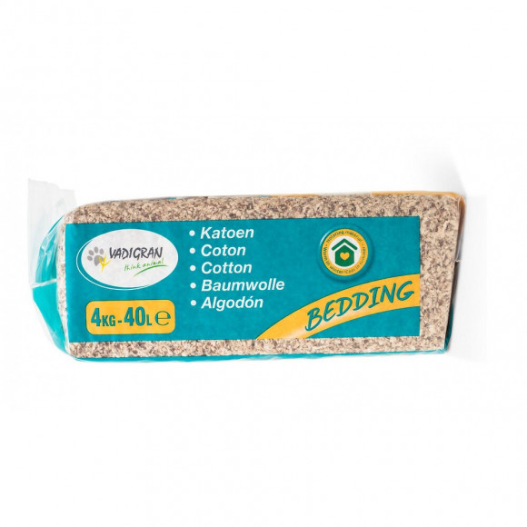 Litière De Coton Bedding 40 Litres 4 Kg .pour Rongeurs. - Vadigran - Va-8257