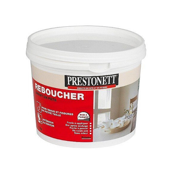 Prestonett Reboucher Pate 4 Kg Pot - Beissier Sa