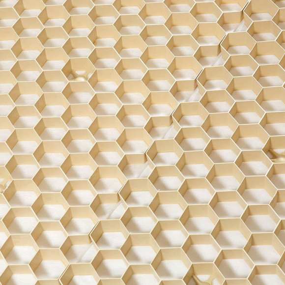 Palette De 35 M² - Stabilisateur De Gravier 1200 X 800 Mm - Nidaplast - Beige