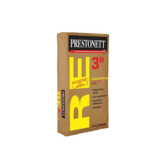 Prestonett Reboucheur Ext Re3h  15kg Sac - Beissier Sa