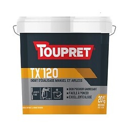 Enduit Pate Tx 120 20kg(manuel/airless) - Toupret