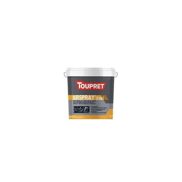 Airspray 2 En 1  Seau 25 Kg  - Toupret