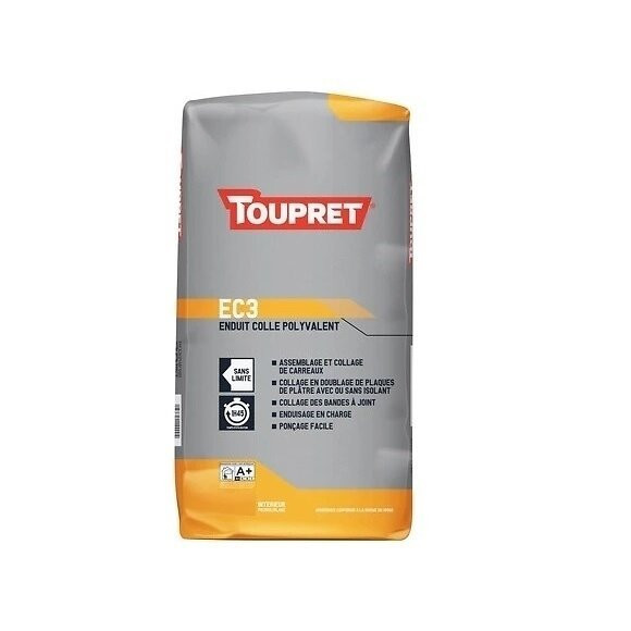 Enduit Colle Ec3 - 20kg Toupret