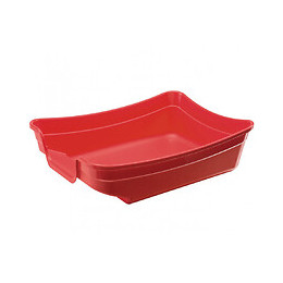 Toilette  Polly 35 X 25 X 10 Cm .pour Rongeur Ou Chaton. Couleur Aléatoire - Imac - Va-15156