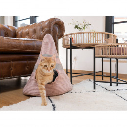 Tipi Bobo Pink Ø 50 Cm. Pour Chats Ou Petit Chiens. - Fantail - Va-15796