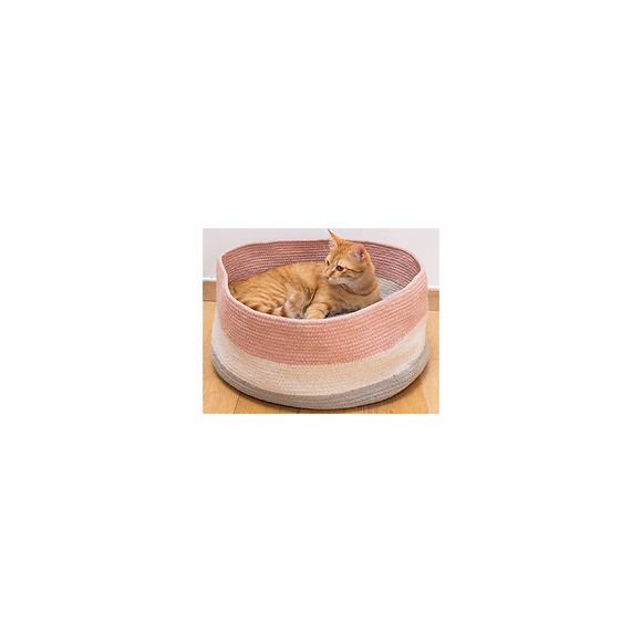 Panier Bobo Pink Pour Chats Ou Petit Chiens. - Fantail - Va-15792