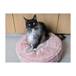 Pouf Bobo Pink Ø 50 Cm. Pour Chats Ou Petit Chiens. - Fantail - Va-15794