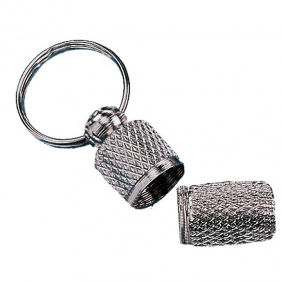 Un Tube Porte Adresse Sur Collier Pour Chien Et Chat - Couleur Argent - Nobby - Va-80100