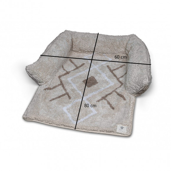 Canapé Lit Berbère Caramel. Pour Chats Ou Petit Chiens. - Fantail - Va-15797