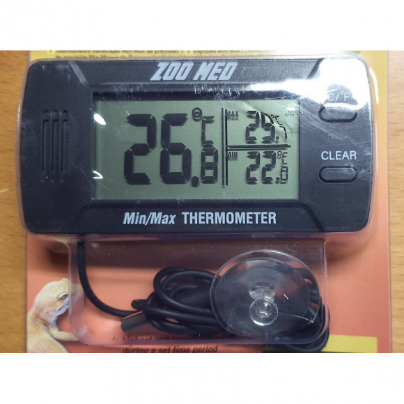 Thermomètre Digital De Précision Mini Maxi. Th-32 E. Pour Reptiles. - Zoo Med - Zo-387377