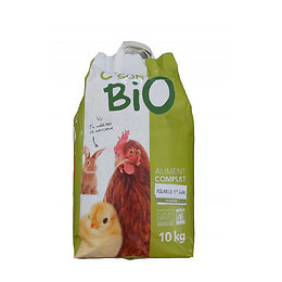 Aliment Complet Bio, Volaille 1er Age. Sac De 10 Kg - C'son Bio - Soa-10606740