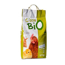 Aliment Complet Bio, Lapins Et Lapereaux. Sac De 10 Kg - C'son Bio - Soa-10606738