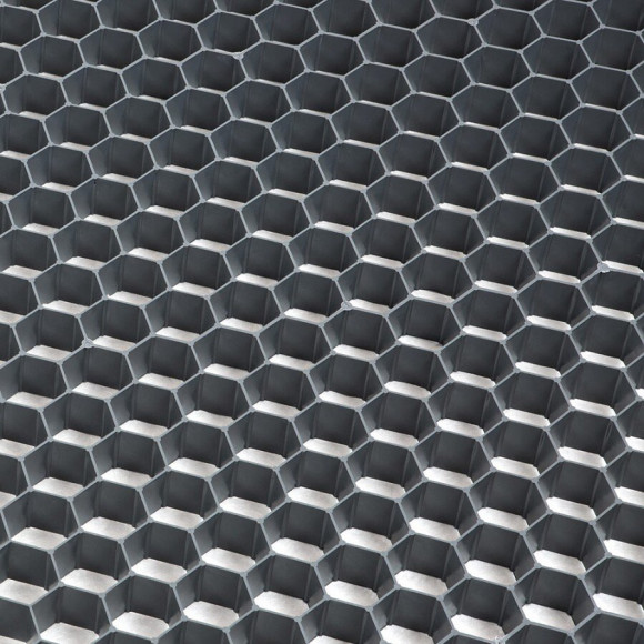 Palette De 24 Stabilisateurs De Graviers (46,08 M²) - Gris - 120 X 160 X 4 Cm Gris - Rinno Gravel